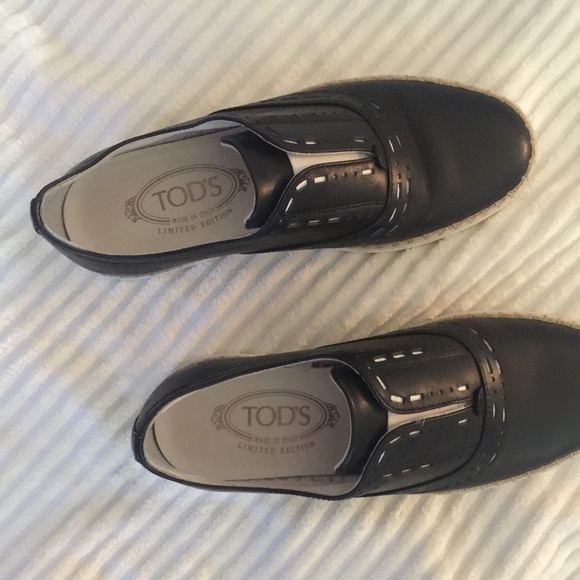 TOD’s Black & white Oxford shoes - Picture 4 of 8